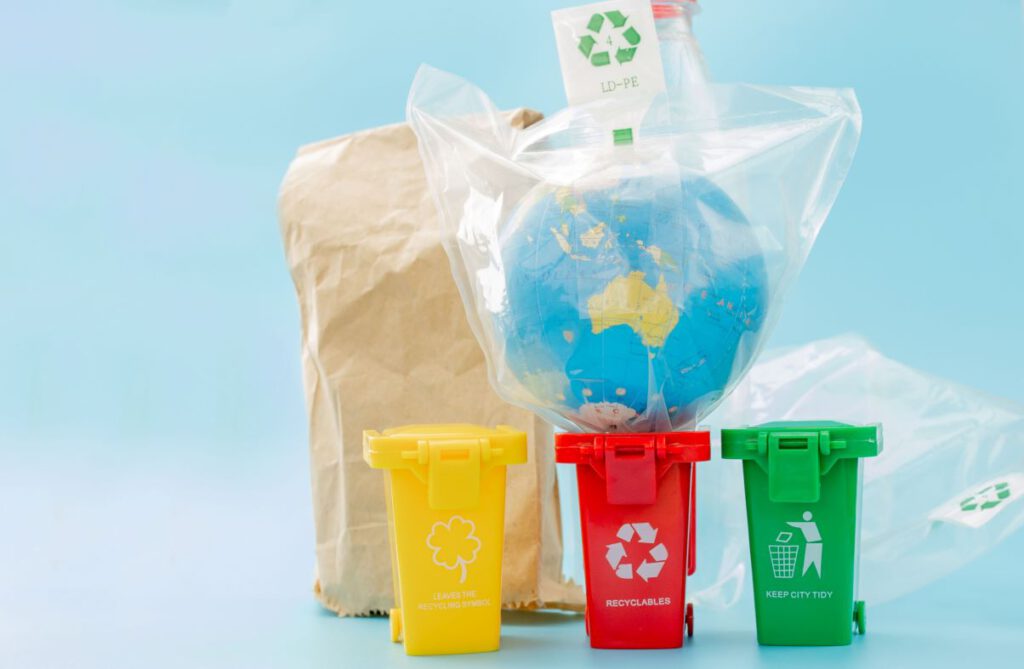 segregacja śmieci, dbanie o środowisko
